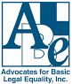 Logo of Associates for Basic Legal Equality, Inc.